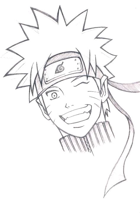 Sketch Cool Naruto Drawings Easy Torunaro