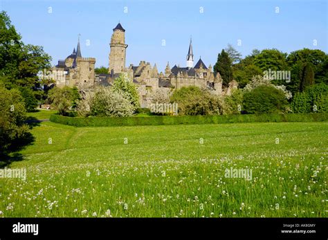 Castle Lowenburg Kassel Stock Photo Alamy