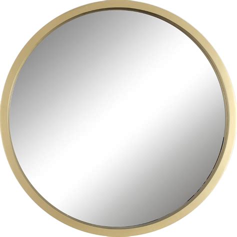 30x30 Round Gold Metal Mirror Round Gold Mirror Metal Mirror Mirror