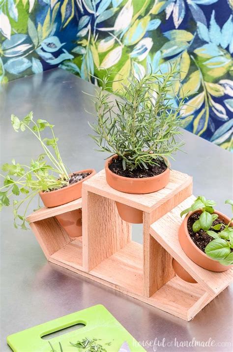 A lot of people do because herbs are great for a variety of things. 15 minute Countertop Herb Garden - a Houseful of Handmade