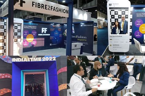 Fibre2fashions Booth At India Itme Witnesses Good Inflow Of Visitors