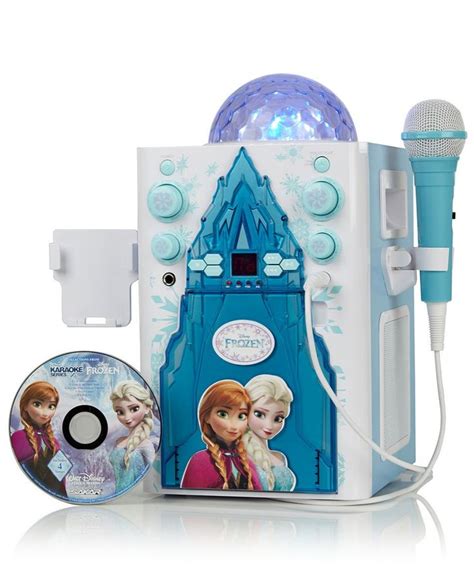 Disney Frozen Karaoke Machine With Microphone And Disney Frozen K