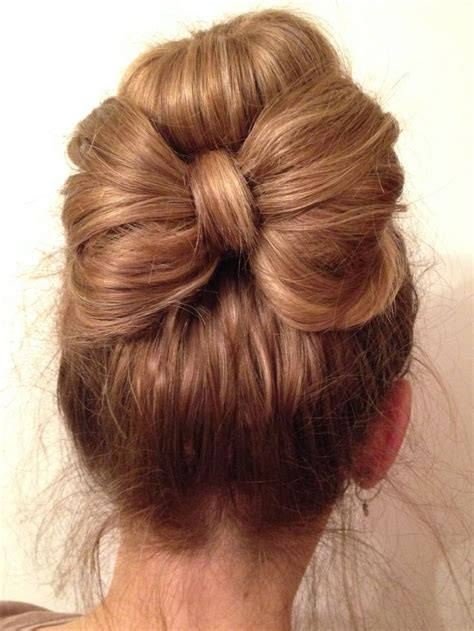 Cute Bow Bun Hair Styles Hair Chalk Nye Hairstyles