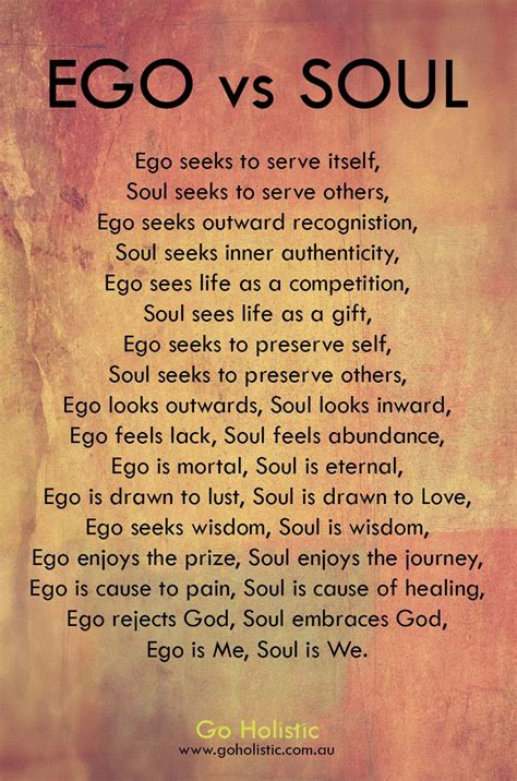 Image Result For Ego Vs Soul Ego Vs Soul Ego Soul Healing