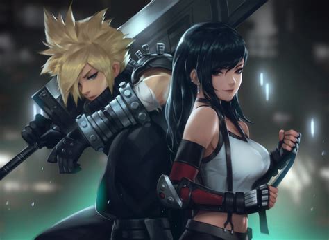 We present you our collection of desktop wallpaper theme: Zeronis Cloud and Tifa wallpaper HD Wallpaper | Background ...