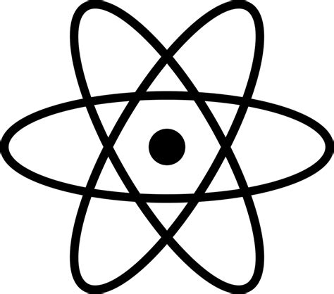 Atom Atomic Model Icon · Free Vector Graphic On Pixabay