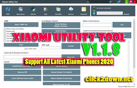 This version supports both 32 & 64 bit pc but window xp does not supported, you need to have at least window 7. Xiaomi Utility Tool v1.1.8 All Latest (2020) Mi Phones ...