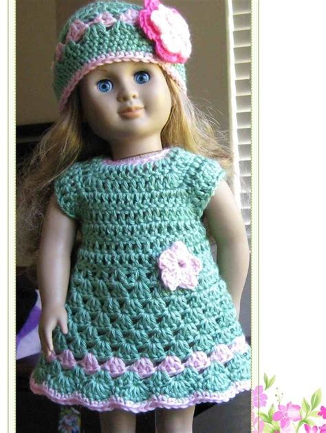 Free crochet pattern ~dolly's spring time skirt. Guide to dressing your doll in crochet doll clothes ...