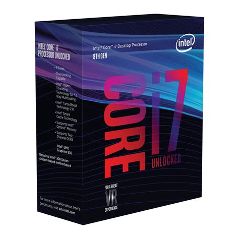 Intel Intel Core I7 8700k Coffee Lake Desktop Processorcpu Falcon