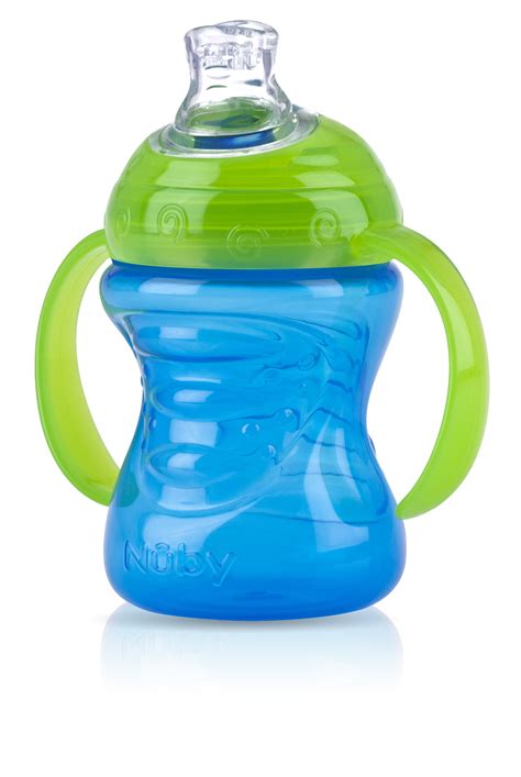 Nuby Grip N Sip Soft Spout Trainer Sippy Cup