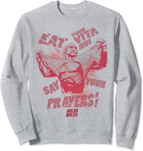 Us Wwe Hulk Hogan Meme Prayers Vitamins 01 2021 Sweatshirt