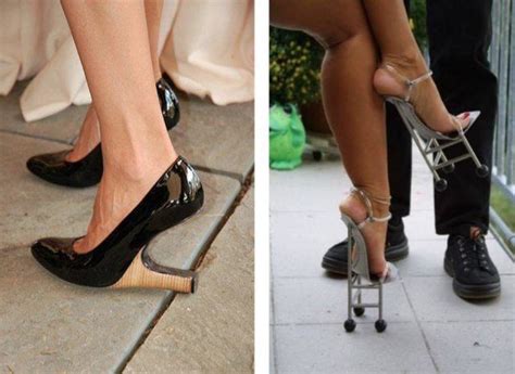 20 Paires De Chaussures Féminines Drôles Wtf Et Insolites Chaussure