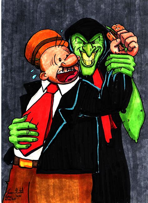 J Wellington Wimpy And Sea Hag From Popeye Tribute To Alex Ross
