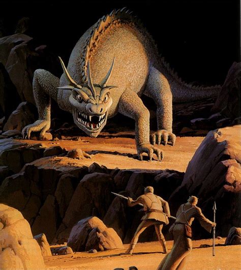 Til Dragons Exist In Star Wars The Skeleton In The Sand Dunes That C