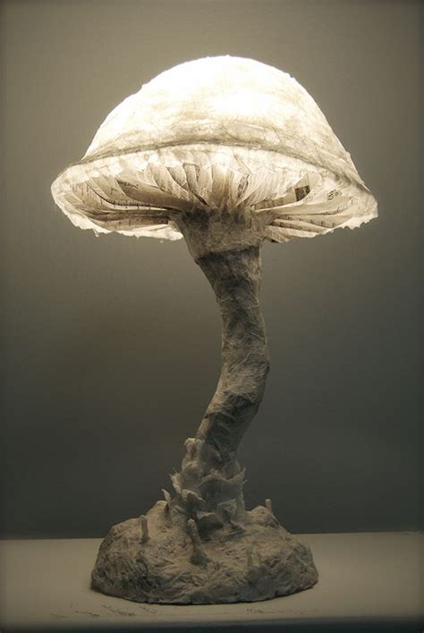 Mushroom Lamp By Alexbostone On Deviantart Handmade Lamps Light