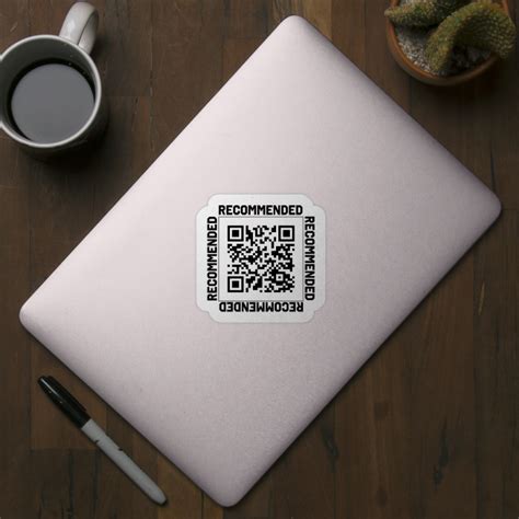 Recommended Rick Rolled Prank Rick Rolled Qr Code Sticker TeePublic