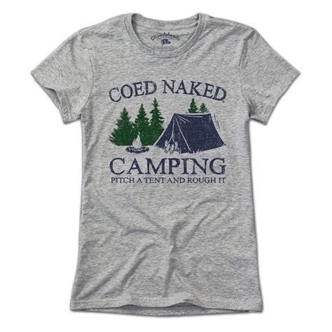 Coed Naked Camping T Shirt