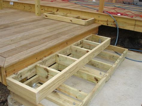 Stairs To Patio Need Help Deck Steps Deck Stairs Landing Diy Deck