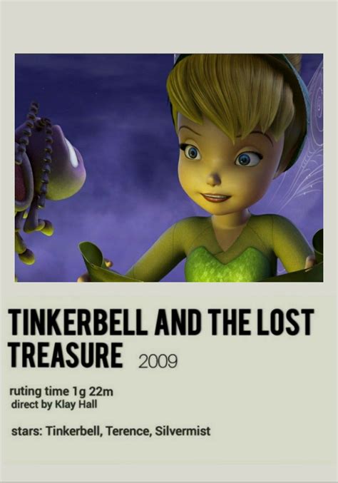 Tinkerbell And The Lost Treasure In 2022 Disney Original Movies