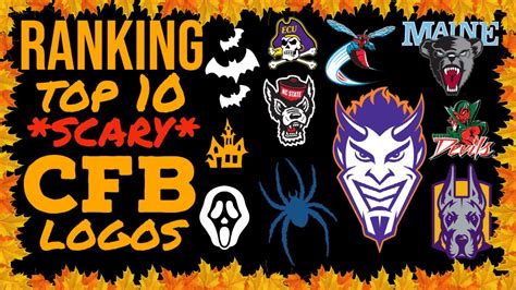 Ranking The Top 10 Most Scary Logos In College Football Youtube