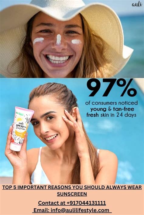 top 5 important reasons you should always wear sunscreen in 2022 wear sunscreen sunscreen