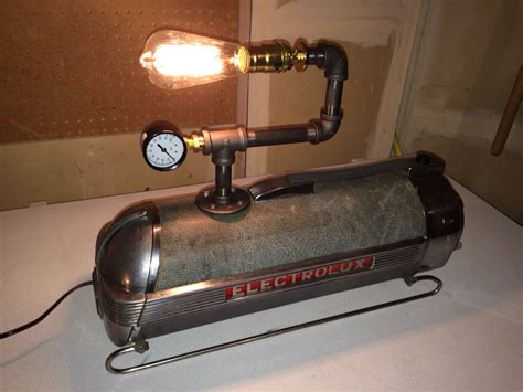 Vintage Electrolux Vacuum Cleaner Lamp Steampunk Lighting Steampunk