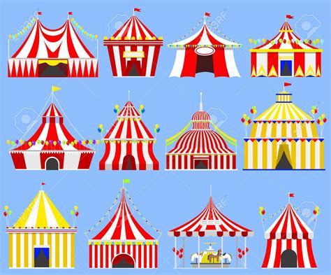 Circus Tent Circus Tent Illustration Circus Tent Carnival Tent