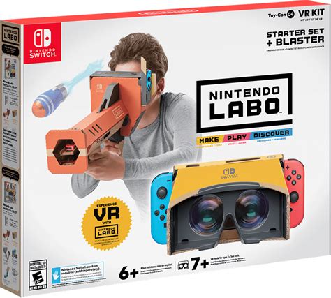 Nintendo Brings Virtual Reality To Switch This Spring With Its Labo Vr Kit