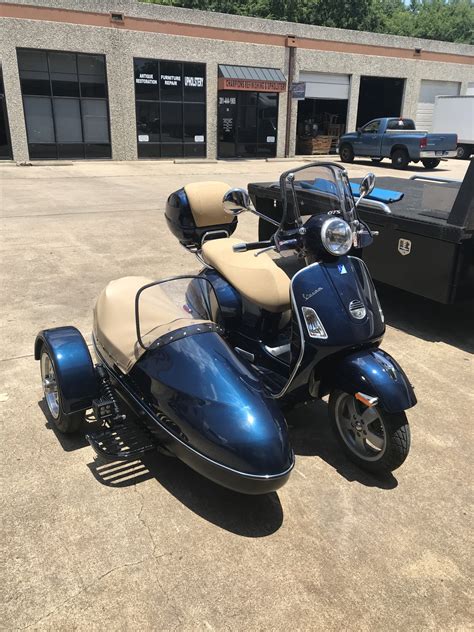 Vespa Sidecars Texas Sidecars For Motorcycles And Scooters