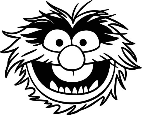 Muppets Animal Drawing Free Download On Clipartmag
