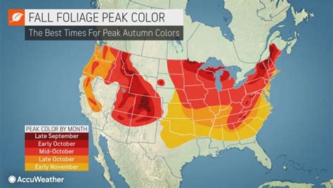 Fall Foliage Map Tree Hugger Trippin Science And Nature Predictions