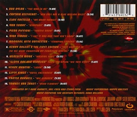 Soundtrack The Big Lebowski Original Motion Picture Soundtrack