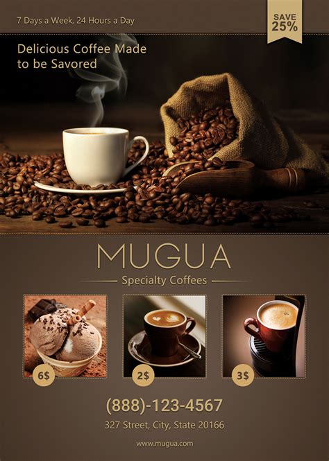 Coffee Promotion Flyer by Bakkar | Codester