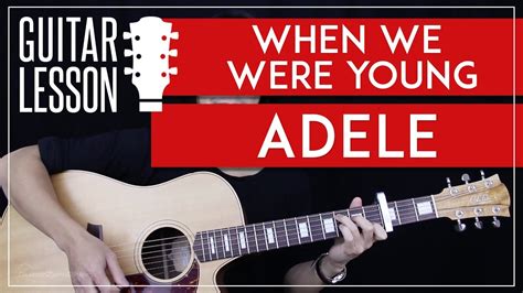 Adele sees him one night and is instantly filled with nostalgic memories of their past love when they were much younger, and she hopes that by speaking to him again, it'll be just like old times. Youtube Adele When We Were Young Lyrics
