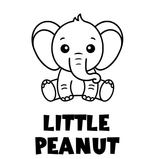 Little Peanut Svg File Etsy