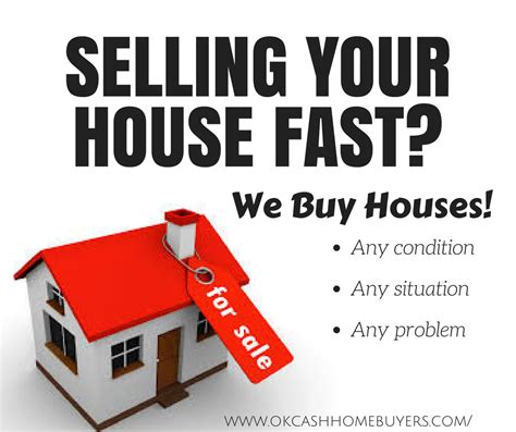 If You Need To Sell Your House Fast In Oklahoma City Call Us 405 806