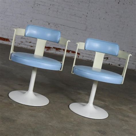 Check spelling or type a new query. Daystrom Furniture Tulip Style Swivel Chairs - A Pair ...
