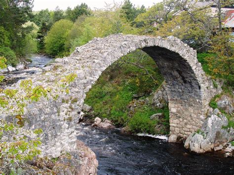 Carrbridge The Oldest Stone Bridge In The Scottish Highlands