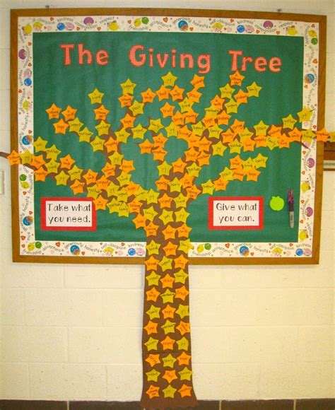 The Corner On Character The Giving Tree  The giving tree, Bulletin