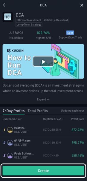 What Is Dca Bot And How Does It Work Kucoin