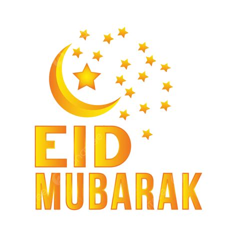 Eid Mubarak Moon Vector Art Png Eid Mubarak Beutiful With Moon And