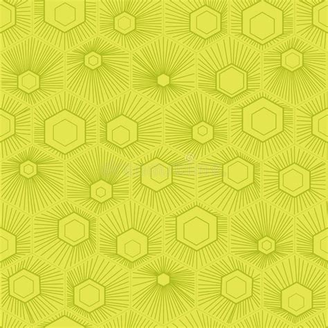 Vector Honeycomb Pattern Green Stock Vector Illustration Of Element