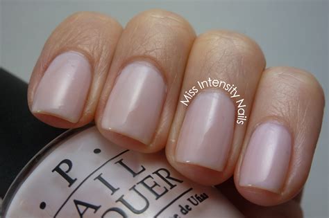 Miss Intensity Nails Swatch Opi Don T Burst My Bubble