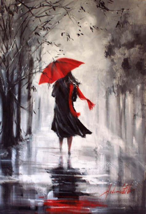 Country road, 9x12, oil on raymar panel. Famous Painting Woman With Umbrella at PaintingValley.com ...