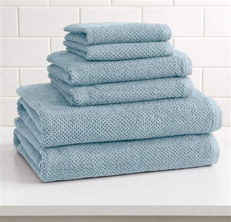 Great Bay Home 6 Piece 100 Cotton Towel Set