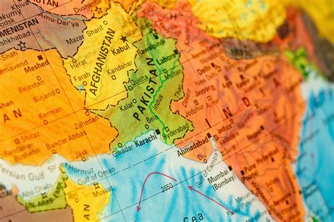 Map on pakistan and 2 other countries about coordination and earthquake; Told You So: India, Pakistan, and Afghanistan | National Vanguard