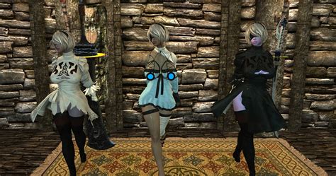 2b Outfit Collection Cbbe Done At Skyrim Nexus Mods And Community