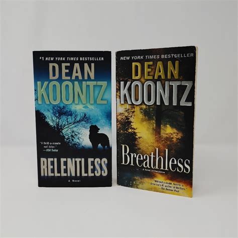 Accents Dean Koontz Breathless And Relentless Books Poshmark