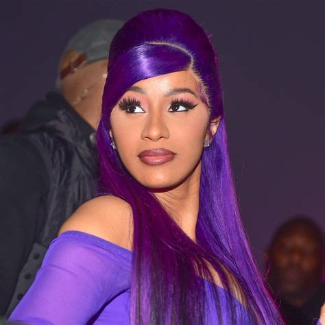 cardi b hairstyles cardi b shows off her natural hair — and it s glorious in the cardi b