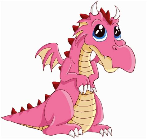 Fluffy The Pink Dragon By Dameodessa On Deviantart
